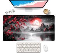 MAYINGOU Grey Large Mouse Mat 600x300x3mm, Moon Gaming Mouse Pad XXL F-5508