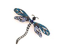 MAYIYAHO Dragonfly Brooch Antique Bronze Plating Brooches And Pins Jewelry Vintage Bijoux Ornament Accessories OL Gift Pin