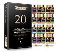 MAYJAM 20 Pcs Pure Essential Oil Gift Set