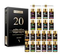MAYJAM 20 Pcs Pure Essential Oil Set, Top 20 Aromatherapy Oil - 5ML