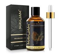 MAYJAM Bay Rum Fragrance Oil Essential Oil for Diffusers for Home, Premium Grade Bay Rum Oil for Humidifier, Long Lasting Scented Oils for DIY Bath Bomb Soap Candle Making - 100ML