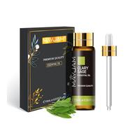 MAYJAM Clary Sage Essential Oil 10ML - Pure, Undiluted - Premium Quality Essential Oils with Glass Dropper - for Diffuser and DIY Candle Making
