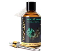 MAYJAM Fragrance Oil - 100ML Baby Powder Diffuser Oil | Essential Oils for Diffusers for Home, Making Candle, Soap and Bath Bombs, with Glass Dropper, Long Lasting Aroma