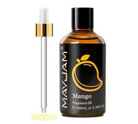 MAYJAM Fragrance Oil, 100ML Mango Aromatherapy Oil, with Glass Dropper, Diffuser Oil for Making Candle, Soap, Bath Bombs