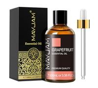 MAYJAM Grapefruit Essential Oils 100ML, Grapefruit Oil for Diffuser, Humidifier, DIY, Home, Office