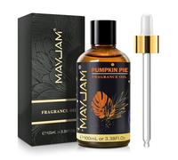 MAYJAM Pumpkin Pie Fragrance Oil Essential Oil for Diffusers for Home, Premium Grade Pumpkin Pie Oil for Humidifier, Long Lasting Scented Oils for DIY Bath Bomb Soap Candle Making - 100ML