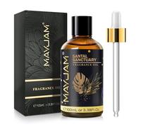 MAYJAM Santal Sanctuary Fragrance Oil Essential Oil for Diffusers for Home, Premium Grade Santal Sanctuary Oil for Humidifier, Long Lasting Scented Oils for DIY Bath Bomb Soap Candle Making - 100ML