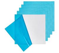 MAYJOYDIY 10 PCS Sqaure 6061 Aluminum Sheet Metal 12x12cm with Double-Sided Protective Film 0.5mm/0.02 Inch for Mechanical Cutting Precision Machining