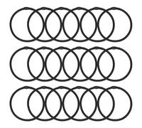 MAYJOYDIY 18 Pcs Trampoline Bungee Cords 13cm Replacement Elastic Rope High Jump Bungee Cord Heavy-Duty Elastic Trampoline Ropes for Tarp Canopy Exercise Fitness, Black