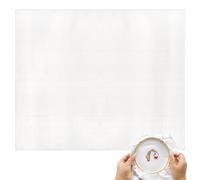 MAYJOYDIY 1m Cross Stitch Aida Cloth 22cm Water Soluble Canvas Fabric
