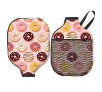 MAYJOYDIY 2Pcs Pickleball Paddle Cover Neoprene Racket Sleeve with Zipper Protective Paddle Case Fits Standard Paddles
