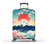MAYJOYDIY Luggage Cover Elastic Baggage Covers Dust-Proof Suitcase Sleeve Anti-Scratch Washable Suitcase Protector, Mountain, Mountain