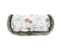 MayLily - Winter Pram Hand Muff - Pram Hand Warmer - Gloves - Hand Muff - Breathable Pram Muff - Waterproof - Windproof - Universal Size (Dino)