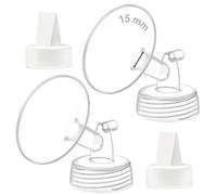 Maymom 15mm Flange and Duckbill Valve Compatible with Spectra S1 Spectra S2 Spectra 9 Plus Not Original Spectra Pump Parts Replace Spectra S2 Pump Parts Spectra Flange Spectra Duckbill Valve