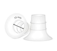 Maymom 15mm Flange Insert Compatible with Elvie Single/Double Electric, Stride Cup (24mm), Compatible with Medele PersonalFit Flex Shield, No Original Elvie Replacement Pump Parts…