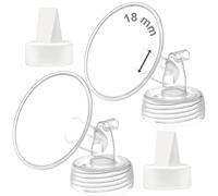 Maymom 18mm Flange and Duckbill Valve Compatible with Spectra S1 Spectra S2 Spectra 9 Plus Not Original Spectra Pump Parts Replace Spectra S2 Pump Parts Spectra Flange Spectra Duckbill Valve