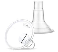 Maymom Brand 2xTwo-Piece Small Breastshield for Medela Breast Pumps. (36mm)