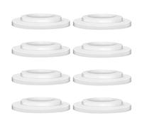 Maymom - Cap disc compatible with Lansinoh bottle cap, Lansinoh Momma bottles, Lansinoh pump parts, Lansinoh Signature Pro, smart pump, hand milk pump (8ct)