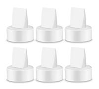 Maymom Duckbill Valves Compatible w/Spectra. Designed for Spectra S1 Spectra S2 Spectra 9 Plus Dew; Not Original Spectra Pump Parts Spectra S2 Accessories Replace Spectra Valve (White, 6ct)