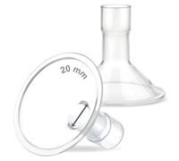 Maymom MyFit 20 mm Shells, Compatible with Medela Breast Pumps - PersonalFit, Freestyle, Harmony, Maxi, Flex, for wide/narrow adapters, set of 2