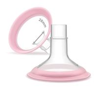 Maymom MyFit 28mm Shields, Pano Series; Compatible with Medela Breast Pump - PersonalFit, Freestyle, Harmony, Maxi, Freestyle Flex Connector; Connect Maymom a Wide Connector