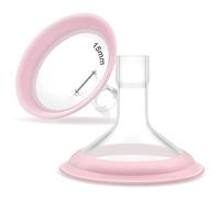 Maymom MyFit Shields, Pano Series; Compatible with Medele Breast Pump - PersonalFit, Freestyle, Harmony, Maxi, Freestyle Flex Connector; Connect to Wide-Narrow Connector, 2-Piece