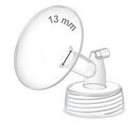 Maymom Pump Part Compatible with Spectra S1,S2 Spectra 9 Plus Breastpump; Incl Wide Mouth Flange (One flange-13mm Flange) Not Original Spectra Flange; Not Spectra Baby USA Parts