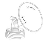 Maymom Pump Part Compatible with Spectra S1,S2 Spectra 9 Plus Breastpump; Incl Wide Mouth Flange (One flange-18mm Flange) Not Original Spectra Flange; Not Spectra Baby USA Parts