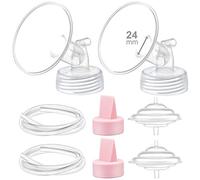 Maymom Pump Parts Compatibili con Spectra S1/S2/9 Plus 24mm Flange & Duckbill Valve Non Genuine Replacement Parts