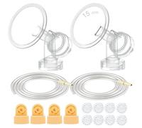 Maymom Pump Parts Compatible with Medela Pump in Style Pumps ; Not for Pump in Style with MaxFlow Pro Pro+ (15mm Flanges)