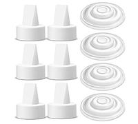 Maymom Pump Parts Compatible with Spectra S1 Spectra S2 Spectra 9 Plus Incl Duckbill Valve Silicone Membrane Spectra Replace Spectra Duckbill Valve S2 Replacement Parts Not Original Spectra Pump Parts