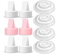 Maymom Pump Parts Compatible with Spectra S1 Spectra S2 Spectra 9 Plus Incl Duckbill Valve Silicone Membrane Replace Spectra Duckbill Valve Replacement Parts Not Original Spectra Pump Parts