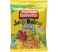Maynard's Bassett's Jelly Babies Chicks, 165 g, Pack of 12