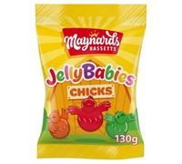 Maynards Bassetts Jelly Babies Chicks, Easter Candy 130g x 2 pack