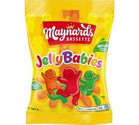 Maynards Bassetts Jelly Babies, Fruity & Chewy Classic Sweets, 165 g (Pack of 1)