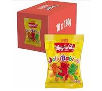 Maynards Bassetts Jelly Babies Sweet Bags 10 x 130g
