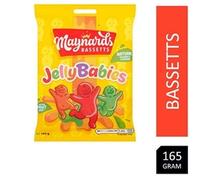 Maynards Bassetts Jelly Babies Sweets Bag 130g