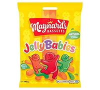 Maynards Bassetts Jelly Babies Sweets Bag, 165 g