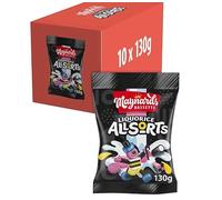 Maynards Bassetts Liquorice All Sorts 10 bags x 130g