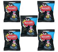 Maynards Bassetts Liquorice Allsorts Share Bags (Pack of 5) 130g Each
