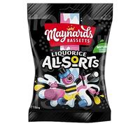 Maynards Bassetts Liquorice Allsorts Sweets Bag, 130 g