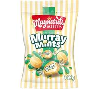 Maynards Bassetts Murray Mints Sweets Bag, Creamy Mint Flavour, 162 g Sharing Pack (Pack of 1)