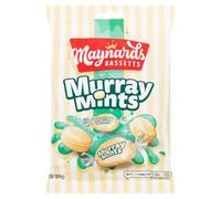 Maynards Bassetts Murray Mints Sweets Bag, Creamy Mint Flavour, 193 g Sharing Pack (Pack of 1)