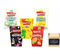 Maynards Bassetts Old School Sweets Bundle - 5 Classic Favourites Including Creamy Murray Mints 193 g, Liquorice Allsorts 350 g, Tangy Sherbet Lemons 192g, Winegums 350g, Jelly Babies 350g
