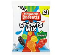 Maynards Bassetts Sports Mix PM £1 165g x12 x1 Fruit Flavour Gums