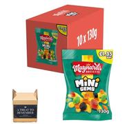 Maynards Bassetts Sweet Bags 10 x 130g (Mini Gems)