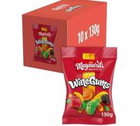 Maynards Bassetts Wine Gum Pouch Bag 10 x 130gm