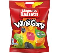 Maynards Wine Gums Bag 190 g (Pack of 6)