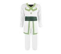 MaYng Anime Kurapika Cosplay Costume Men's Halloween Uniform Suit Full Set White Outfits (Men-S)