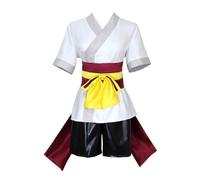 MaYng Anime Machi Cosplay Costume Women's Halloween Uniform Suit White Dress Outfits (Women-M)
